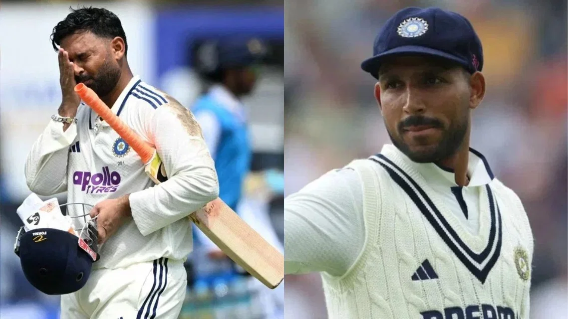 Rishabh Pant and Dhruv Jurel [Source: AFP]