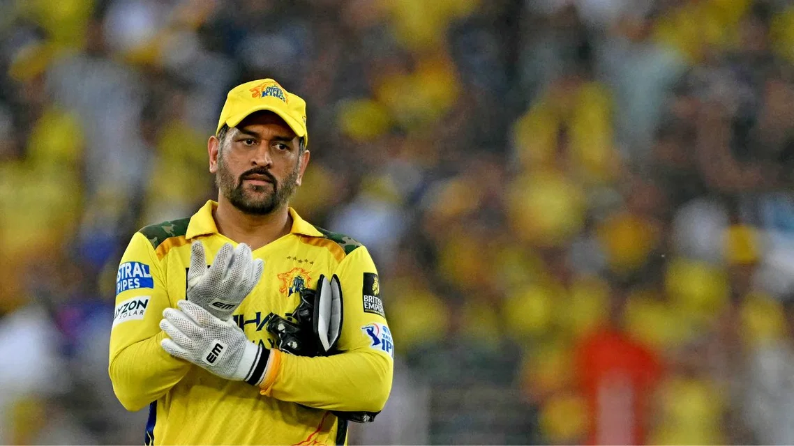MS Dhoni given 3rd rank by Heinrich Klaasen. Image Credits: AFP