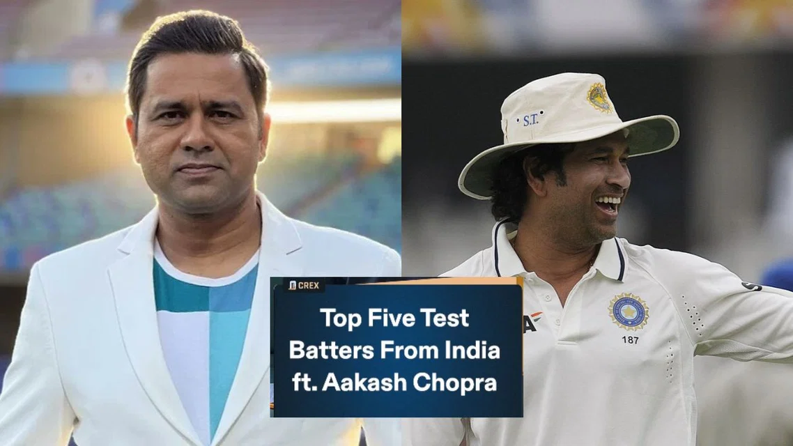 Aakash Chopra's Top-5 India Test Batters of All-Time [Source: X, AFP]