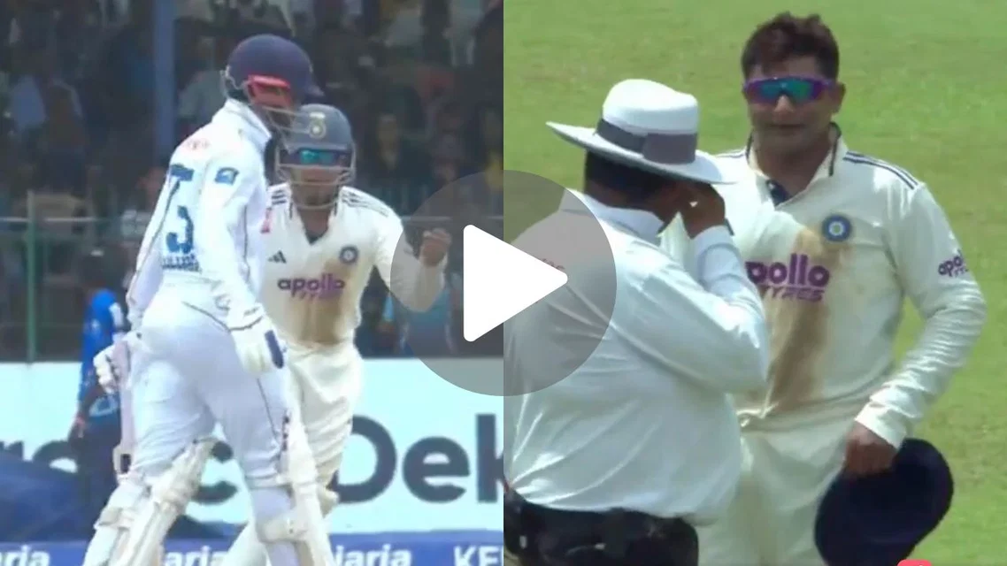 Sarfaraz Khan Sledge Dhananjaya de Silva - (Source: X)