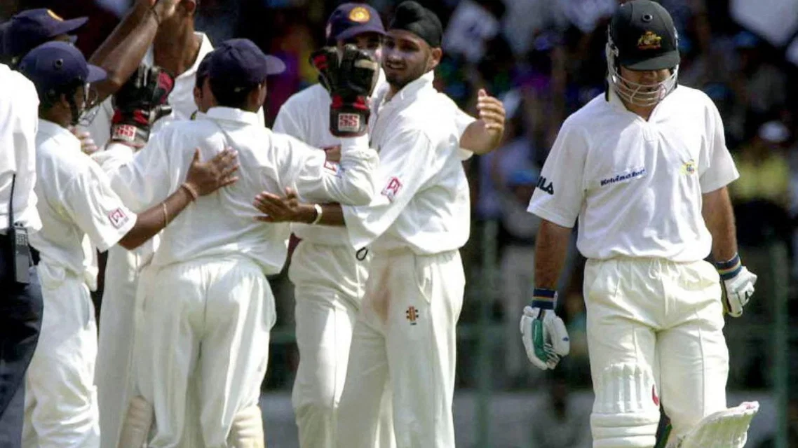 India defeated Australia in 2001 after follow-on enforced [Source: AFP]
