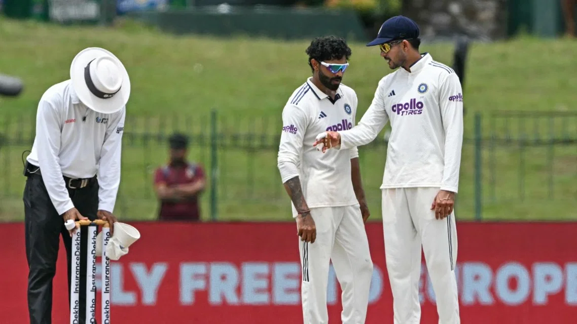 Indian coach expresses frustration on Ravindra Jadeja's no balls [Source: AFP]
