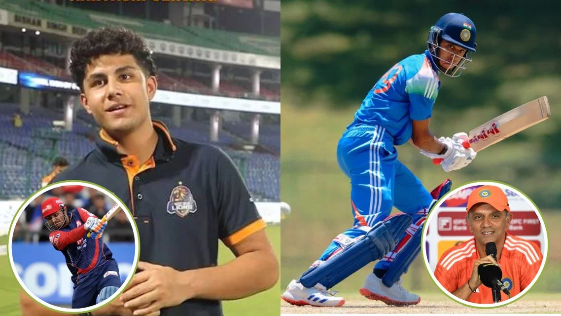 Aaryavir Sehwag and Anvay Dravid included in India U19 squad (Source: X and AFP)
