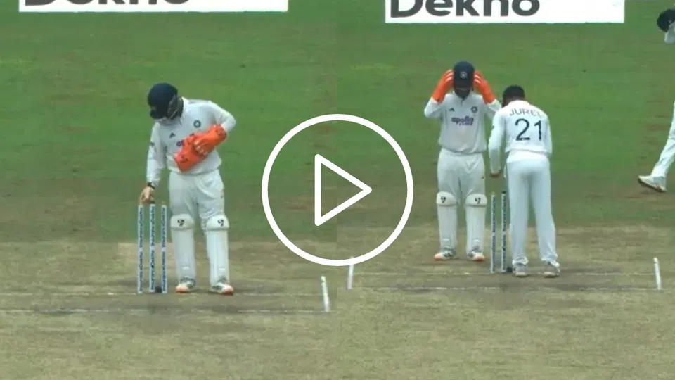 Rishabh Pant Does Bail Switch news