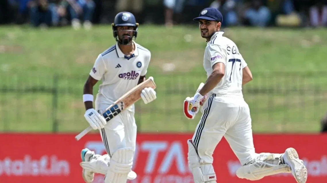 Devdutt Padikkal and Shubman Gill during India vs Sri Lanka Test [Source: AFP]