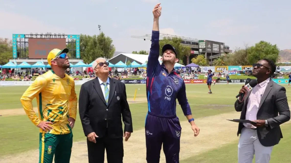 Namibia set to host South Africa in 1st T20I of Tri-series. [Source - Cricket Namibia]