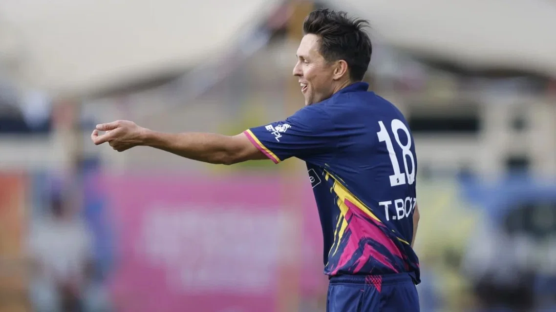 Trent Boult representing Castle Rockers [Source: ETPL website]