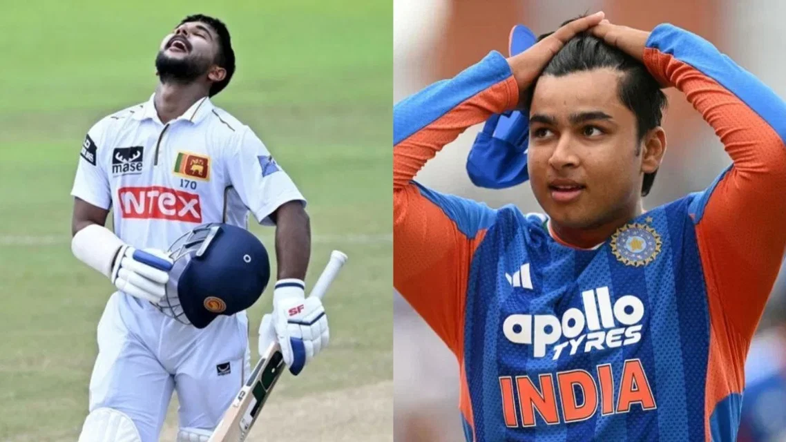 Sonal Dinusha and Vaibhav Sooryavanshi [Source: AFP]