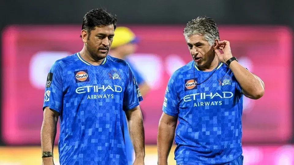CSK's head coach to be picked on...? news