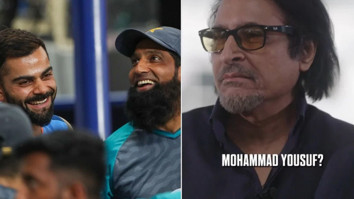 Ramiz Raja taunted on old enmity with Mohammad Yousuf [Source: AFP, X]