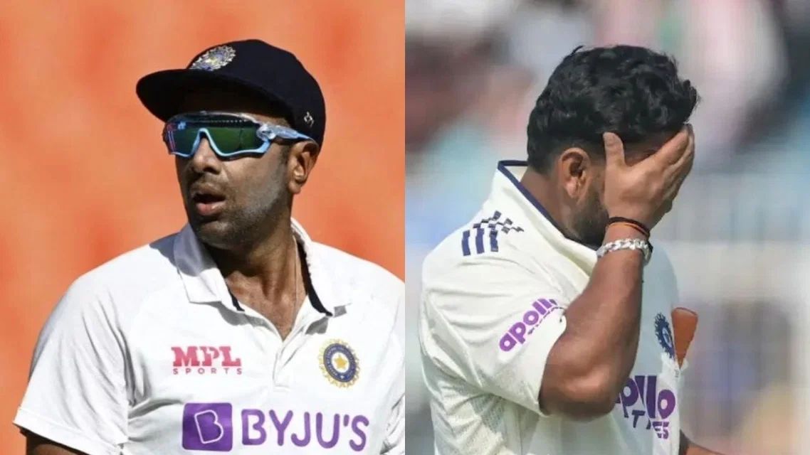 R Ashwin and Rishabh Pant. [Source - AFP]