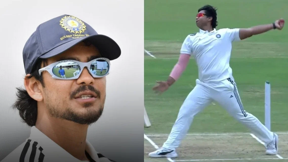 Ishan Kishan and Vaibhav Sooryavanshi In Duleep Trophy (Source: X)