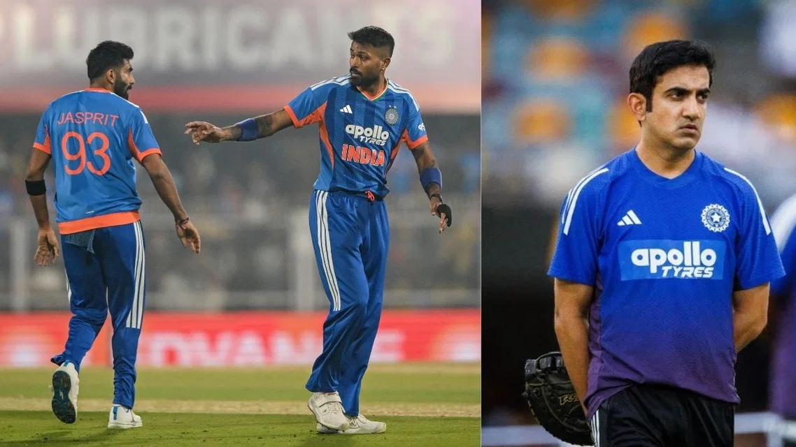 Hardik Pandya and Jasprit Bumrah (Source: AFP)