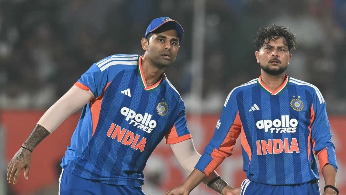 Suryakumar Yadav clears air on his fight with Kuldeep Yadav during T20 WC 2026 | PC- AFP