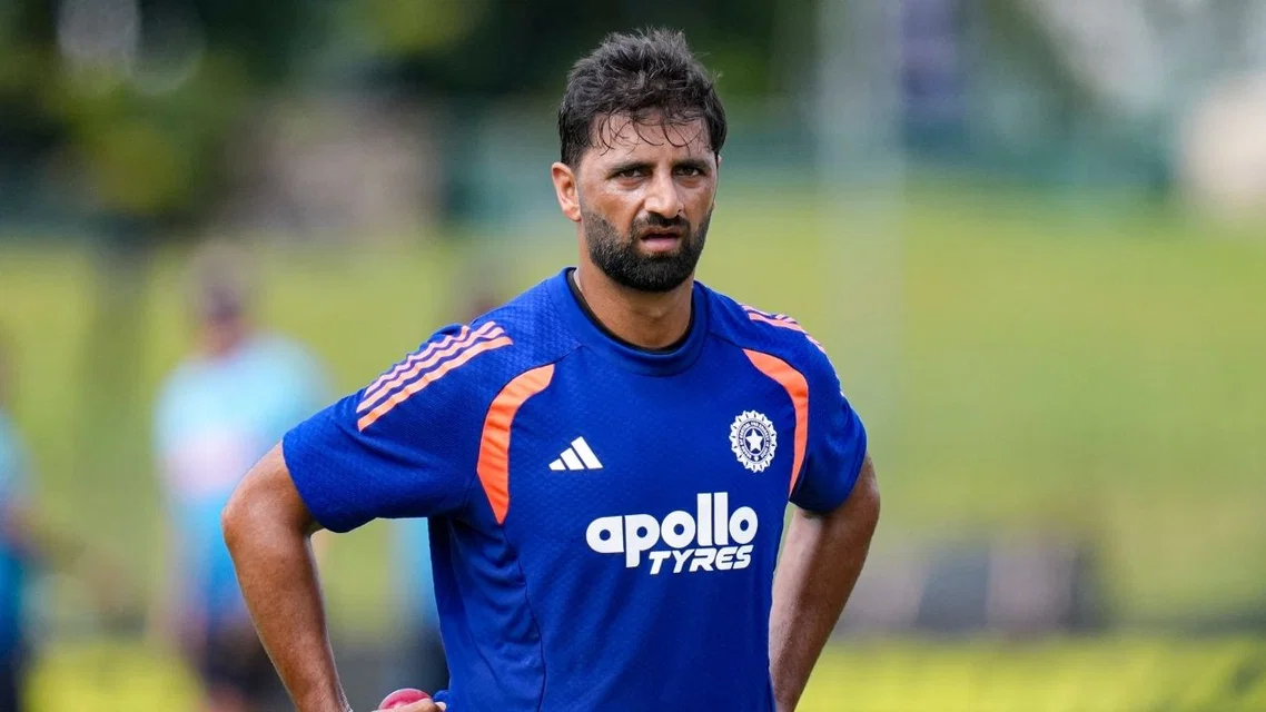 Auqib Nabi during India training (Source: PTI Photos)
