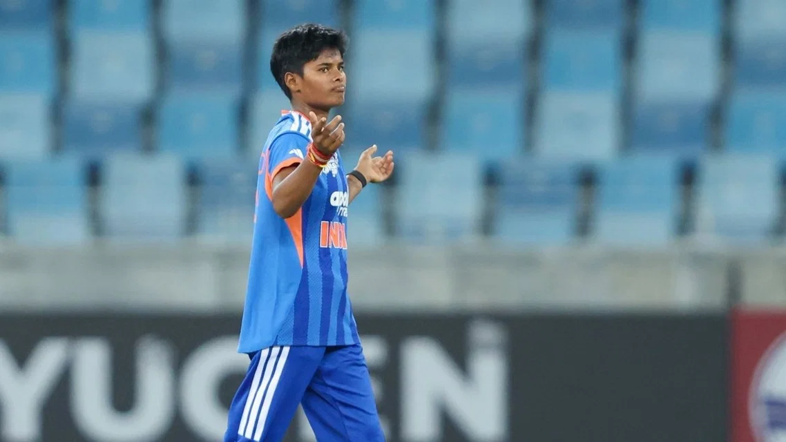 Kranti Gaud scored 15*(8) vs Thailand [Source: BCCI Women/X.com]