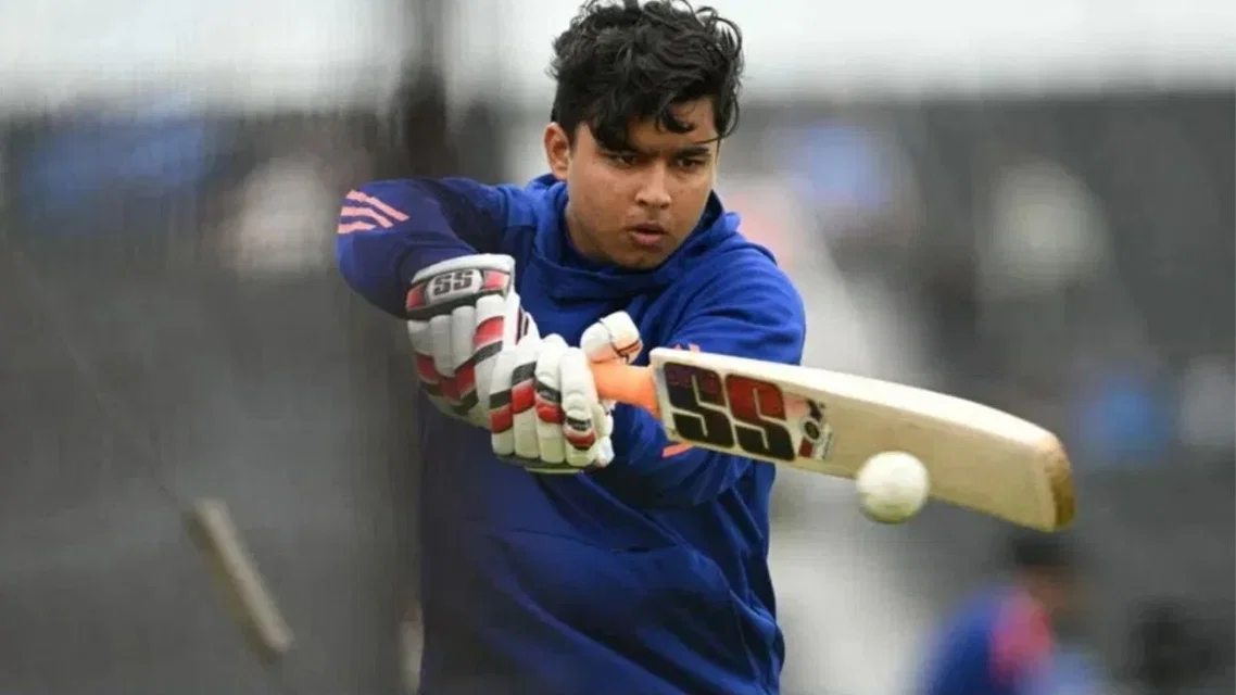 Vaibhav Sooryavanshi became youngest to score a fifty in Duleep Trophy [Source: AFP]