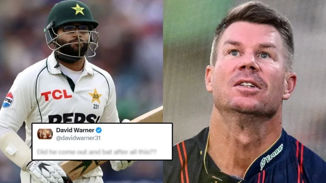 David Warner trolled Imam-ul-Haq for faking his injury [Source: AFP]