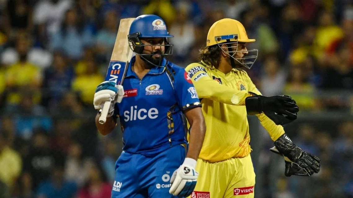 MS Dhoni and Rohit Sharma - (Source: AFP)
