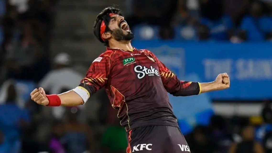 Usman Tariq in Trinbago Knight Riders (Source: @KKRWeRule/X)