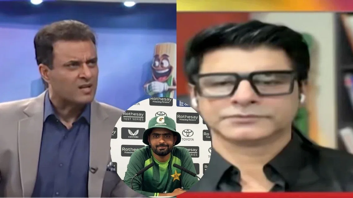 Ex-Pakistan Stars Fight Over Babar Azam - (Source: ScreenGrab/X)