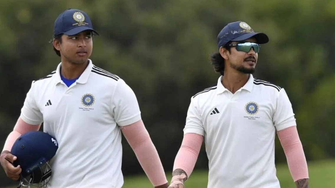 Ishan Kishan and Vaibhav Sooryavanshi - (Source: @photomurali1)