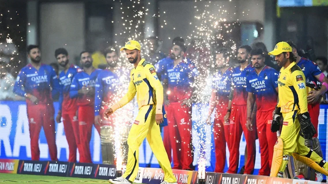 Ruturaj Gaikwad on CSK Head Coach MS Dhoni. Image Credits: AFP