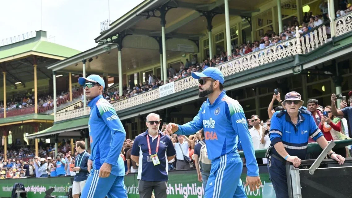 Shubman Gill and Virat Kohli [Source: AFP]