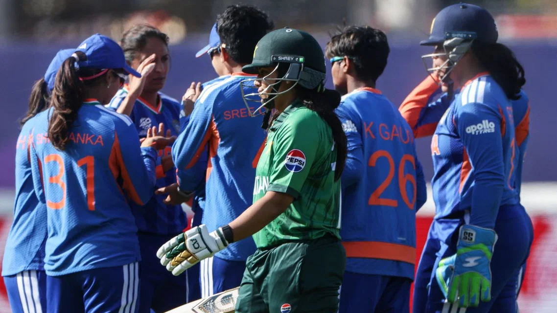 Pakistan vs India Women's Match - (Source: AFP)