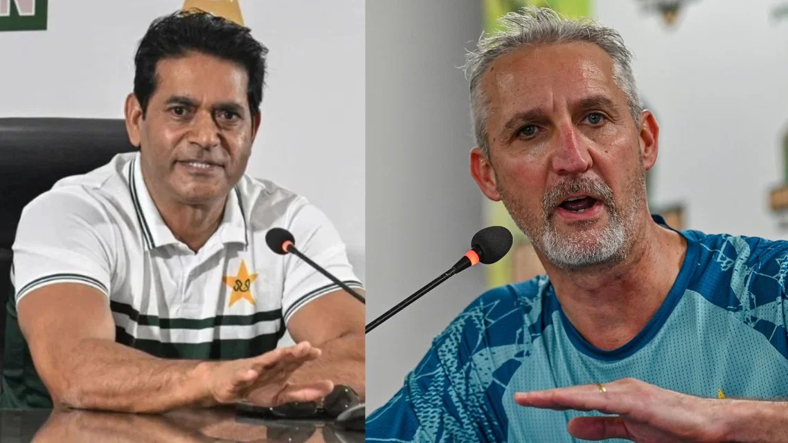 Jason Gillespie rips apart PCB, Aaqib Javed | Source- AFP
