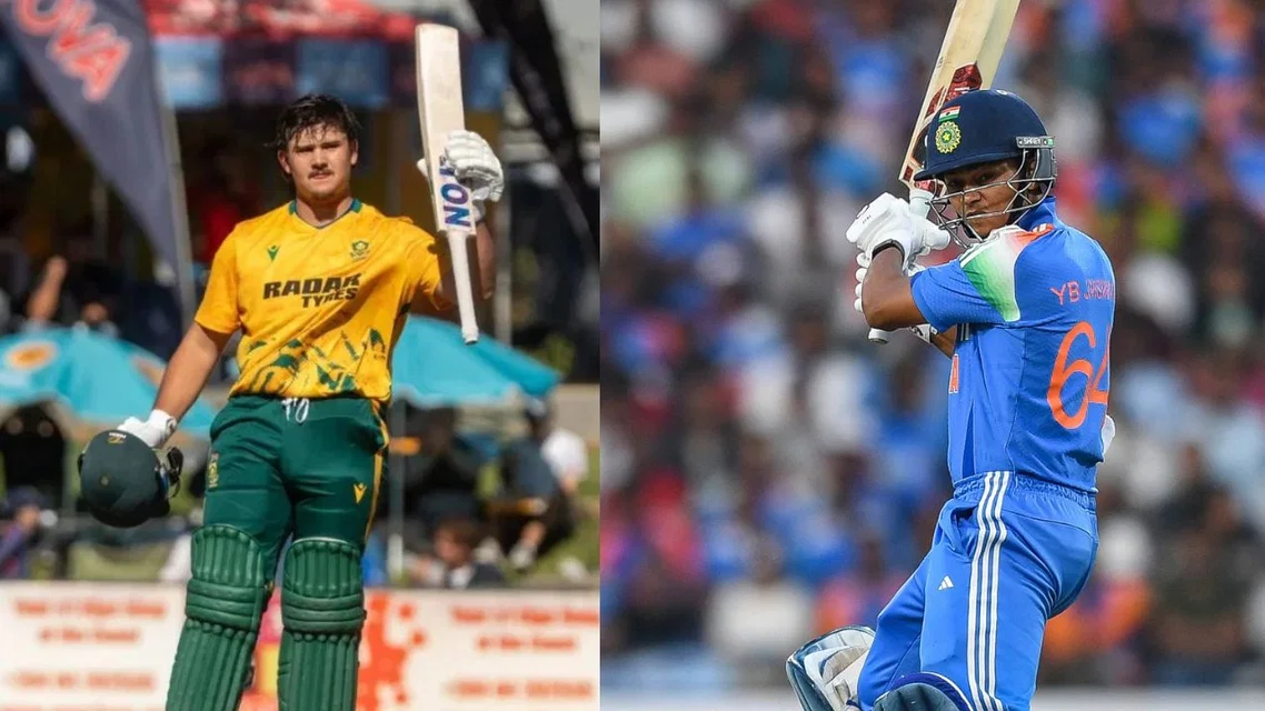 Lhuan dre Pretorius and Yashasvi Jaiswal- (Source: Cricket Namibia)
