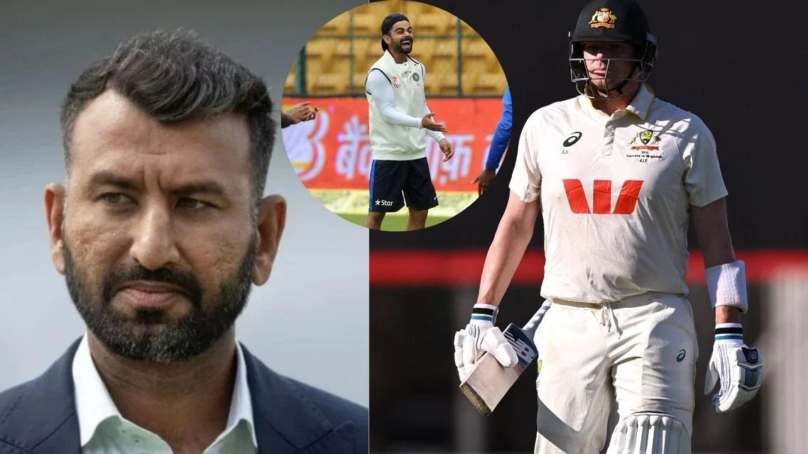 Pujara picks Kohli, ignores Steve Smith [Source: AFP]