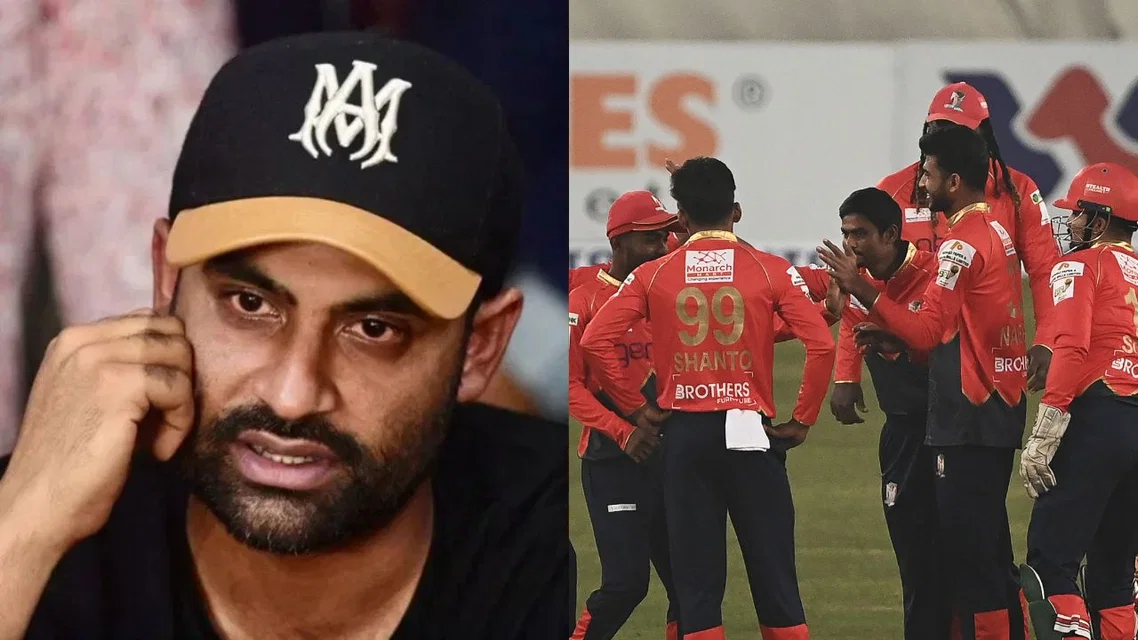 BCB chief Tamim Iqbal recently discontinued BPL [Source: AFP]