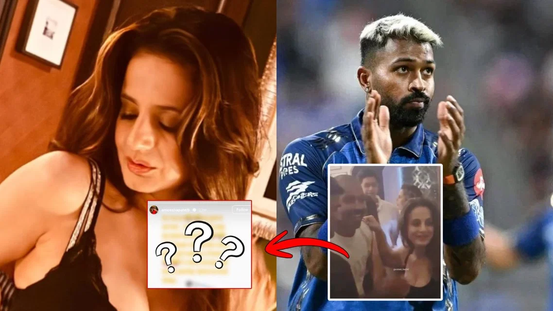 Ameesha Patel clarified whether she's dating Hardik Pandya [Source: X, AFP and Instagram]