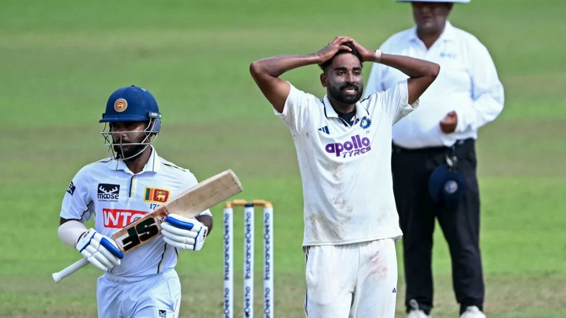 Mohammed Siraj has struggled in Tests in 2026 [Source: AFP]
