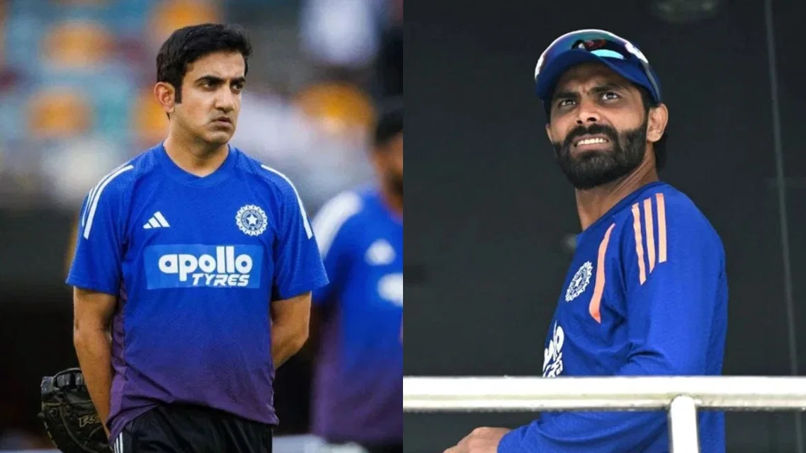 Gautam Gambhir and Ravindra Jadeja [Source: AFP]