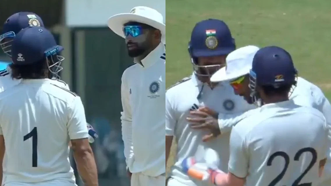 Ishan Kishan sledged by Tilak Varma Mohammed Siraj. Image Credits: X