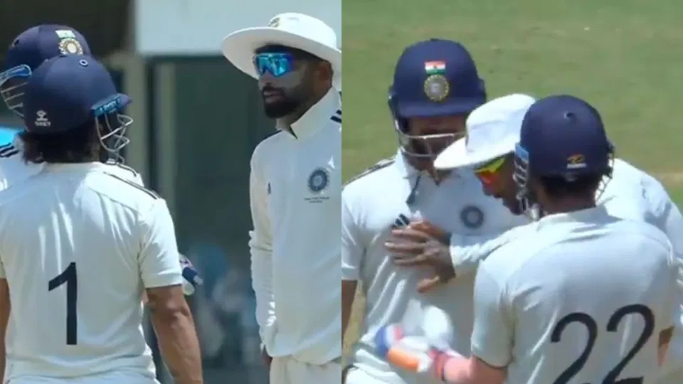 Tilak Varma, Mohammed Siraj Hound Ishan Kishan With Verbal Exchange Tilak Varma, Mohammed Siraj Hound Ishan Kishan With Verbal Exchange