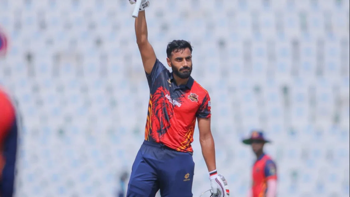 Naman Dhir smashed 173 in Sher-E-Punjab tournament [Source: X]
