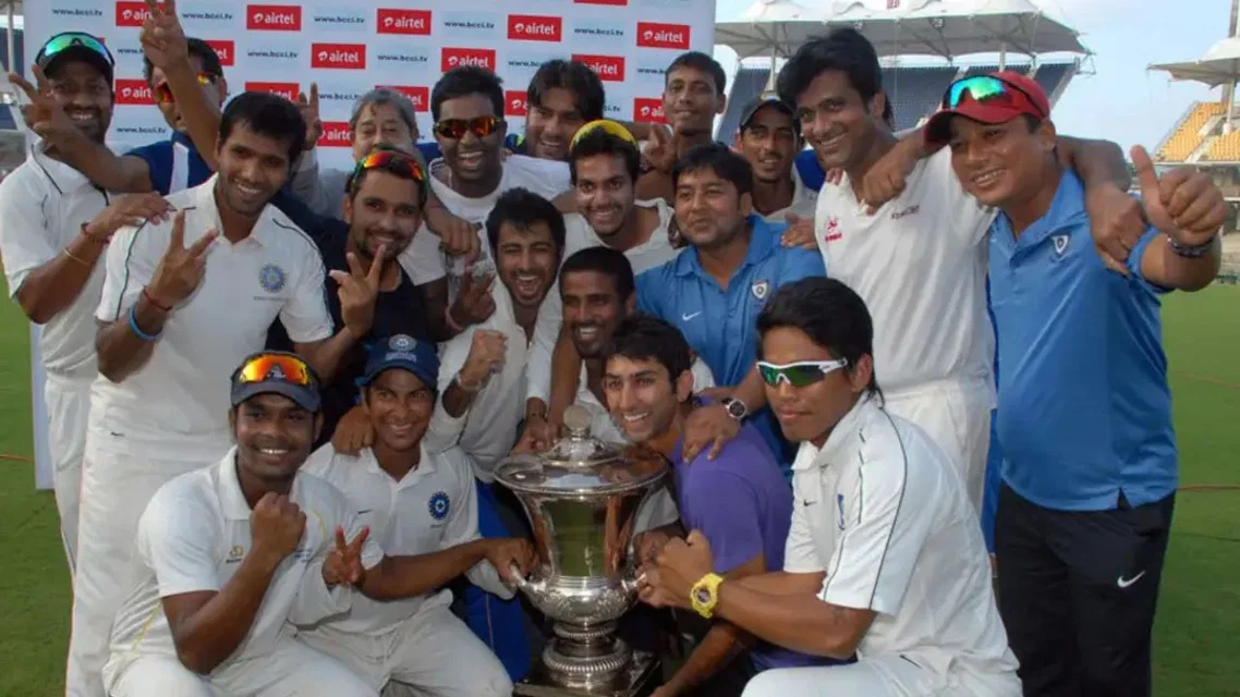 East Zone lifting Duleep Trophy title back in 2012-13 (Source- K Sivaraman/X.com]