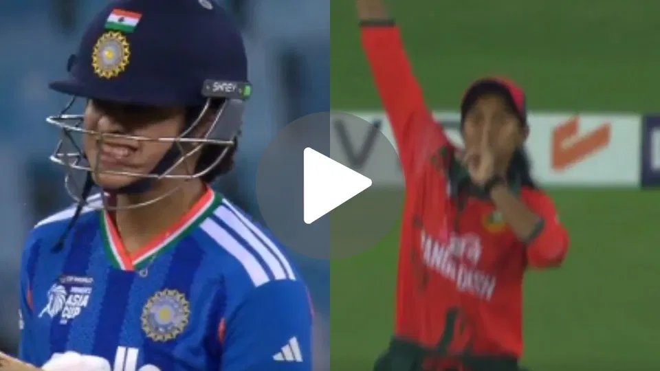 Watch - Smriti Mandhana Gets A Send-Off From Bangladesh Star After Flop Show In Semis