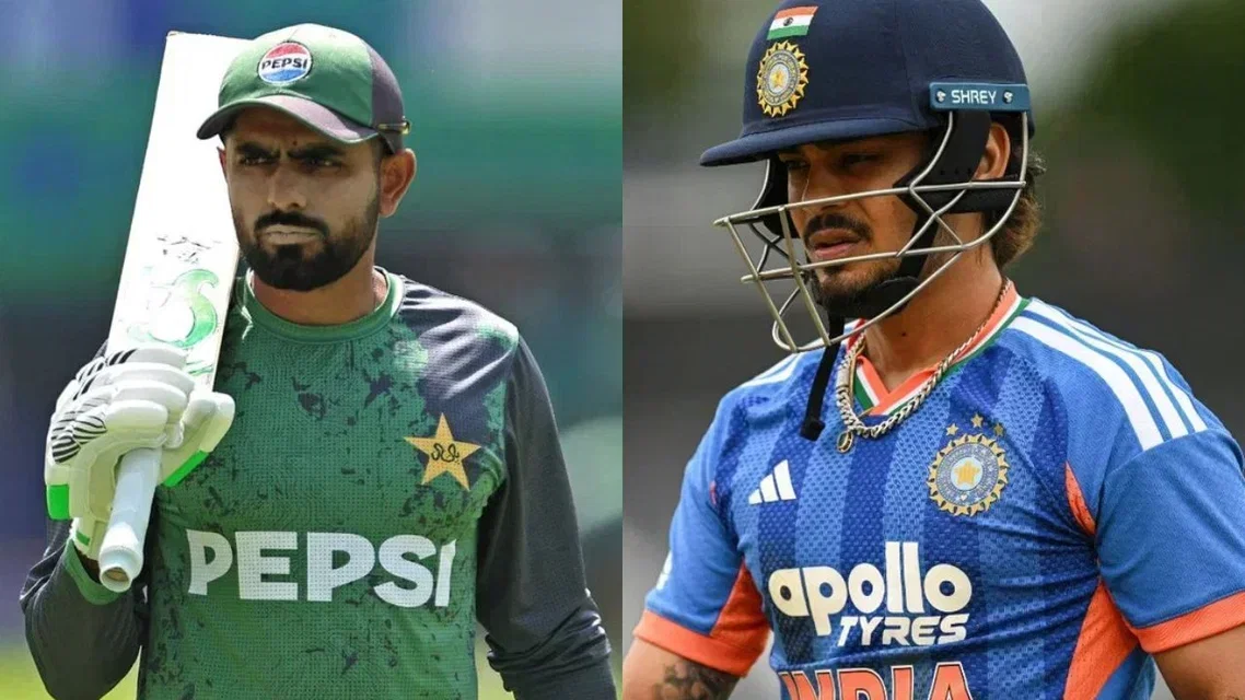 Babar Azam and Ishan Kishan [Source: AFP]