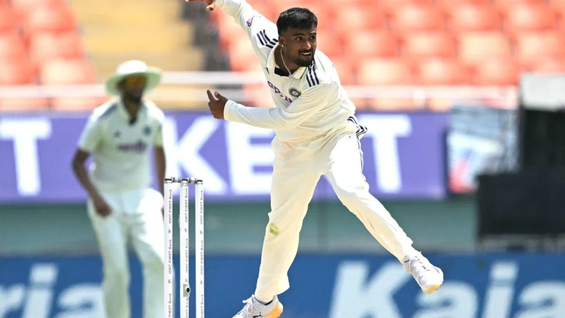 Suthar breaks 131 year old County record [Source: AFP]

