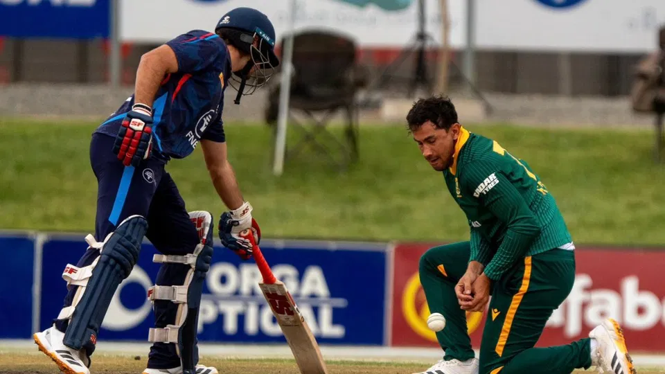 Bjon Fortuin’s Historic Spell Scripts Namibia's Lowest ODI Total Vs South Africa