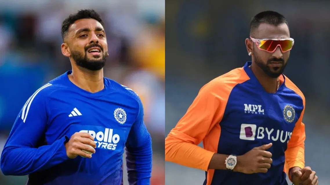 Varun Chakaravarthy replacements for IND vs AFG T20Is. [Source - AFP]