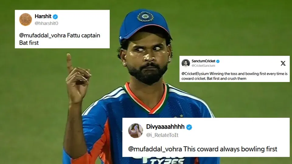 “Coward Cricket”: Shreyas Iyer Gets Slammed By The Internet After Bowling First Vs AFG