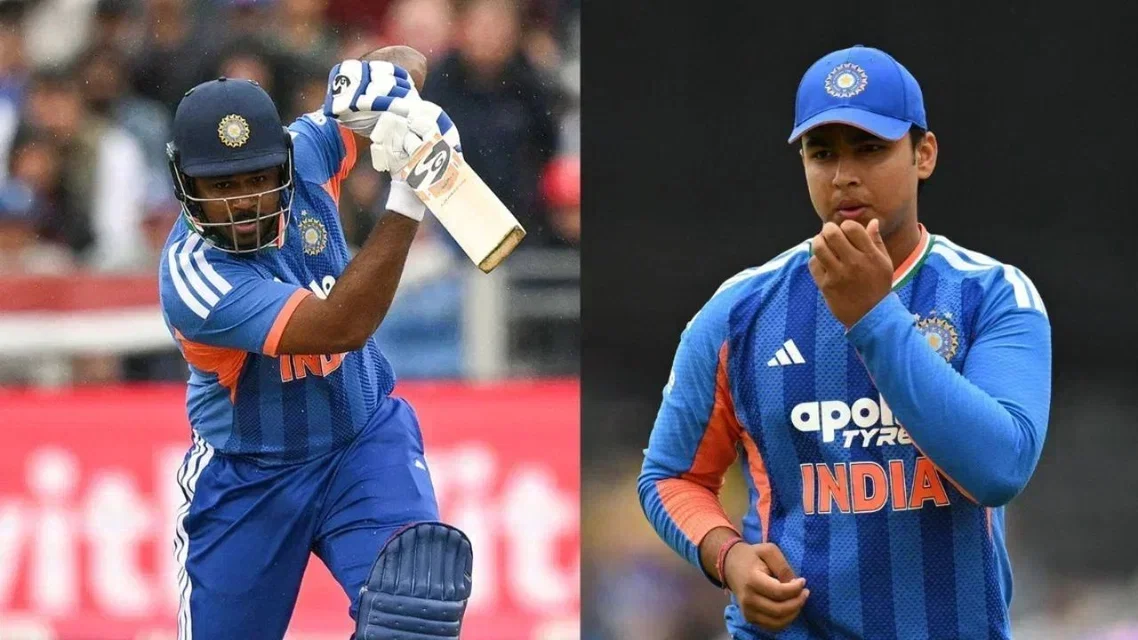 Sanju Samson and Vaibhav Sooryavanshi - (Source: AFP)