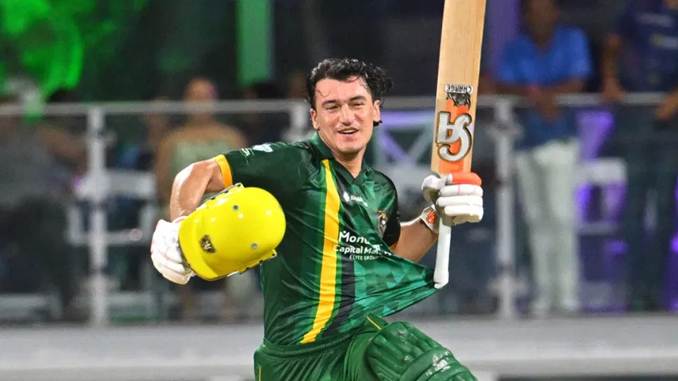 Maaz Sadaqat Dethrones Saim Ayub For Majestic Pakistan Record In CPL History