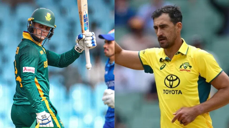 Why Mitchell Starc, Ryan Rickelton Are Not Playing Today's AUS vs SA ODI?