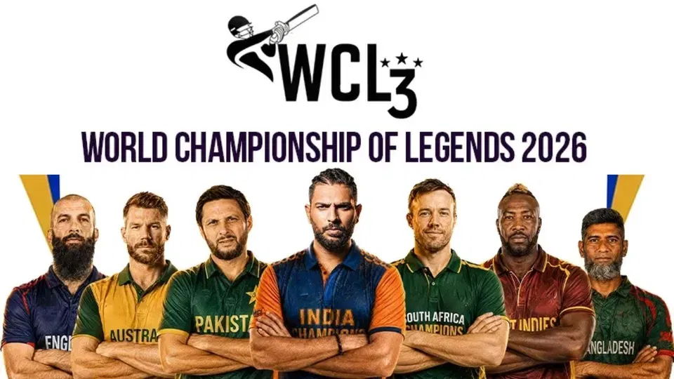 WCL 2026 Schedule, Teams, Squads, India Squad List, Live Streaming, Live Telecast, Venues